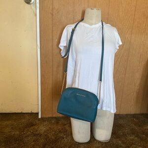 Michael Kors Teal Crossbody Bag